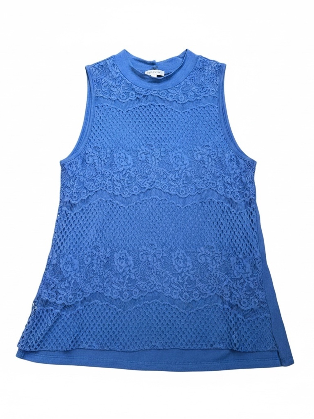 Cottagecore Sleeveless Lace Knit Tank
